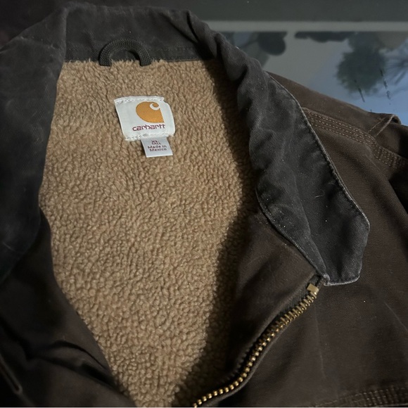 Carhartt Men's Dark Brown Field Jacket. Size XL Tall - Picture 5 of 6